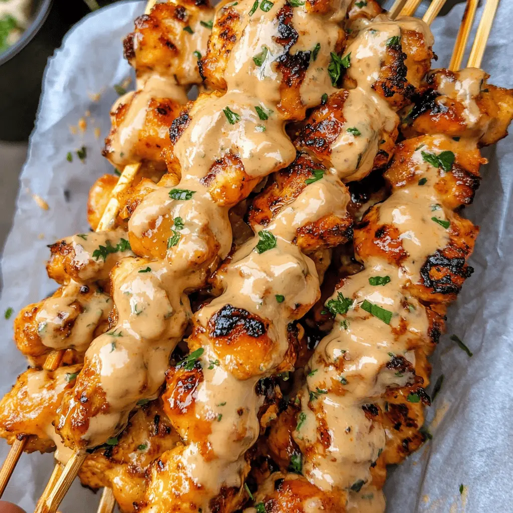 These juicy Bang Bang Chicken Skewers are perfect for your next BBQ! With a delightful mix of spices and a creamy, tangy sauce, they bring irresistible flavor to every bite. Easy to make and great for sharing, these skewers are sure to impress your guests. Save this recipe for a fun summer grill night or as a delicious appetizer at your next gathering!