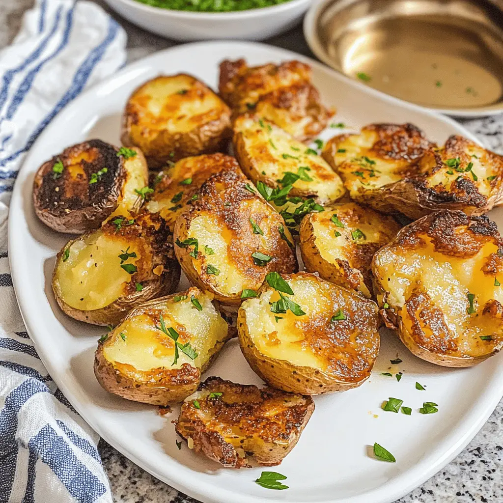 Have you ever tried the crispy goodness of smashed potatoes? This Easy Blackstone Smashed Potatoes Recipe combines tender potatoes with a delightful crunch, all made effortlessly on your Blackstone griddle! Perfectly seasoned and full of flavor, these potatoes make an excellent side dish for any meal. Save this pin to whip up these delicious smashed potatoes for your next BBQ or family dinner!