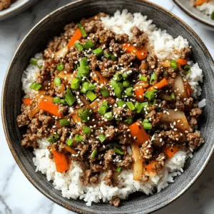 Enjoy the delicious flavors of these Ground Beef Teriyaki Rice Bowls, perfect for a quick weeknight dinner! With tender ground beef mixed in a savory teriyaki sauce over fluffy rice, this dish is not only easy to make but also packed with flavor. Save this pin for your next meal prep or family gathering to impress your loved ones with a tasty homemade bowl!