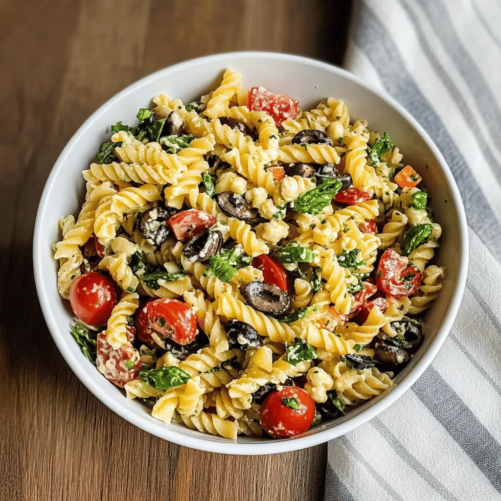 Fuel your day with this delicious High Protein Pasta Salad! Packed with protein-rich ingredients like chickpeas, grilled chicken, and colorful veggies, it's perfect for meal prep or a light lunch. Not only is it quick to make, but it also offers a refreshing taste that everyone will enjoy. Save this recipe to whip up a healthy, satisfying dish for your next picnic or potluck!