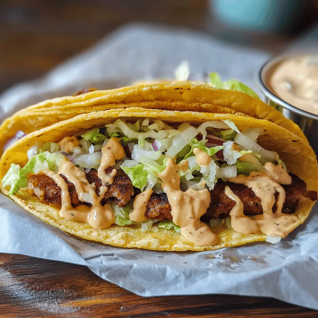 Juicy beef patties meet crunchy taco shells in these delicious Smash Burger Tacos! Perfect for a fun dinner or a game day feast, these tacos bring the beloved flavors of a classic smash burger together with the handheld goodness of tacos. Top them with your favorite toppings and enjoy a unique twist on a classic dish. Save this recipe for your next taco night!