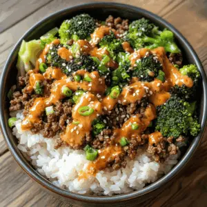 Looking for a quick dinner idea? This Teriyaki Ground Beef and Broccoli is packed with flavor and comes together in no time! The sweet and tangy Yum Yum Sauce takes it to the next level, making it a family favorite. Perfect for busy weeknights or meal prep. Save this recipe and enjoy delicious home-cooked meals!