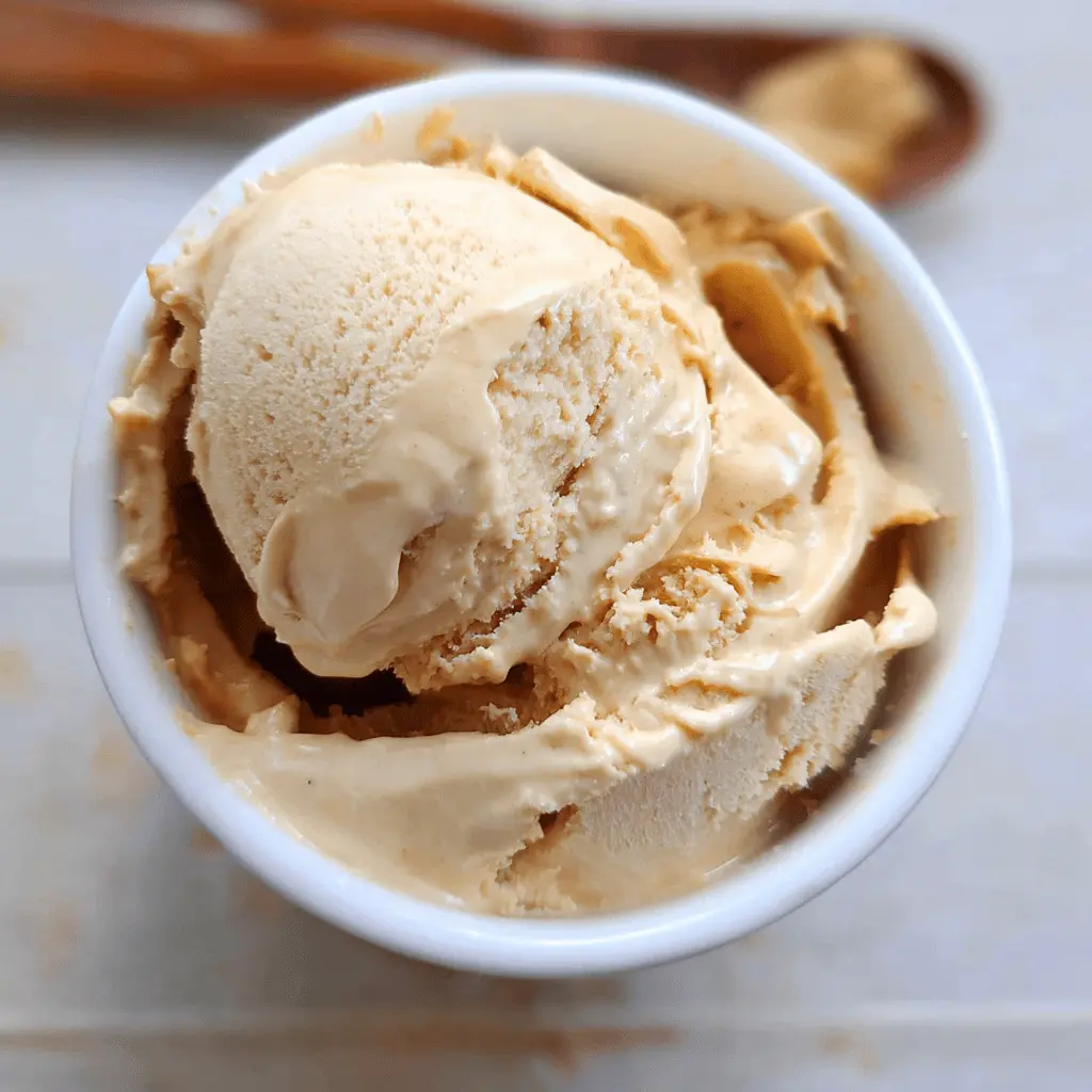 Easy No Churn Peanut Butter Ice Cream Recipe