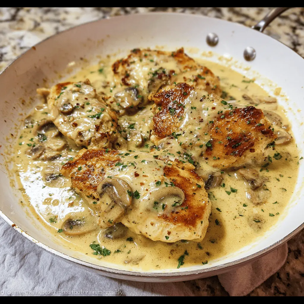 Creamy Asiago Chicken Recipe – Easy & Cheesy