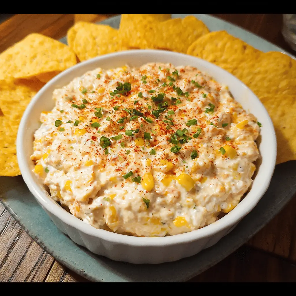 Easy Cream Cheese Corn Dip Recipe