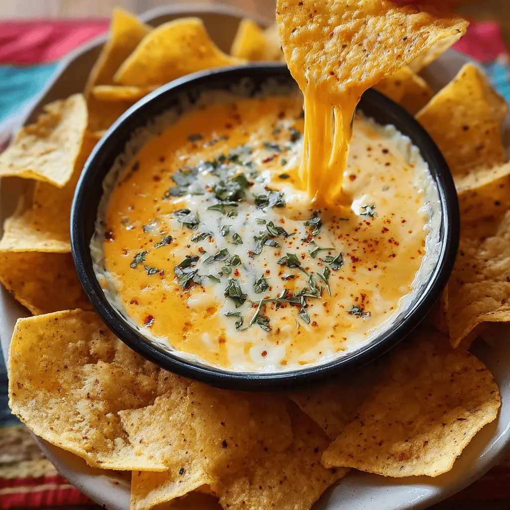 Easy Cheesy Cheese Dip Recipe