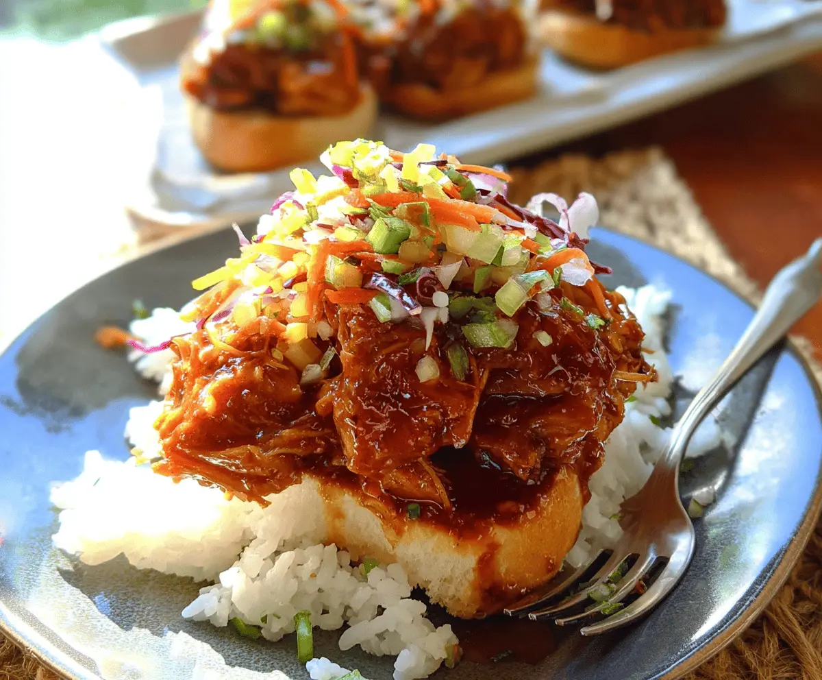Easy Slow Cooker Hawaiian Chicken Recipe
