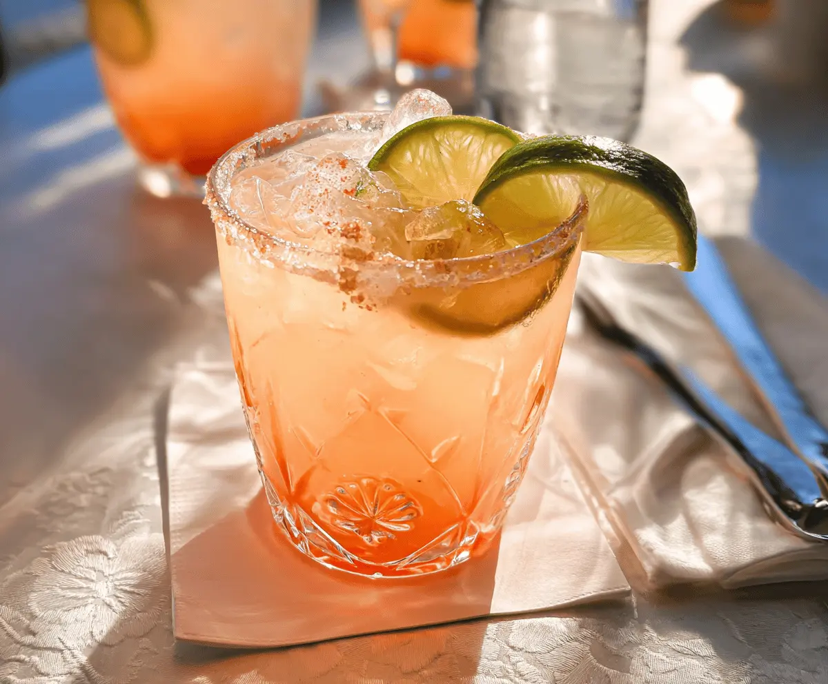 Easy Refreshing Paloma Cocktail Recipe