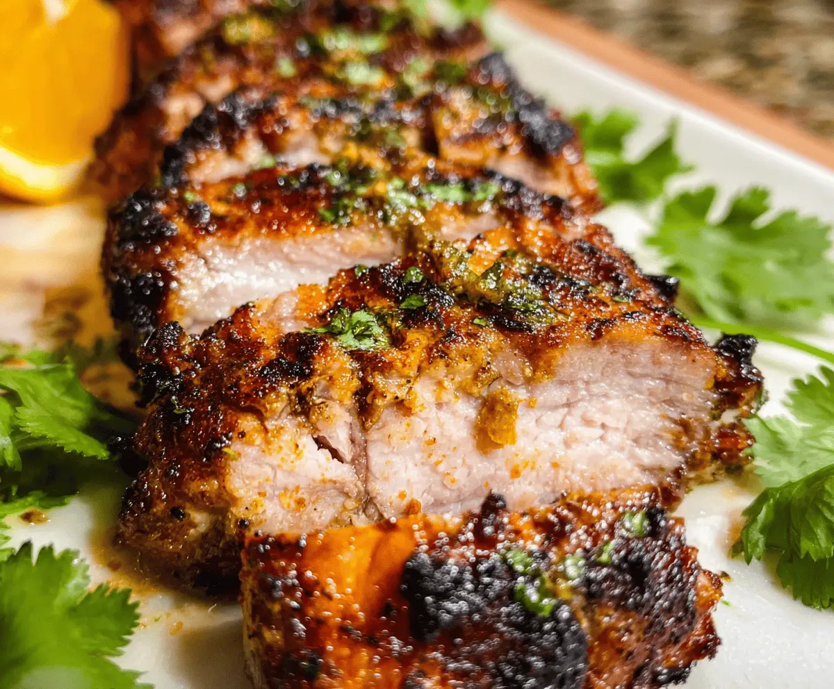 Easy Cuban Mojo Marinated Pork Recipe