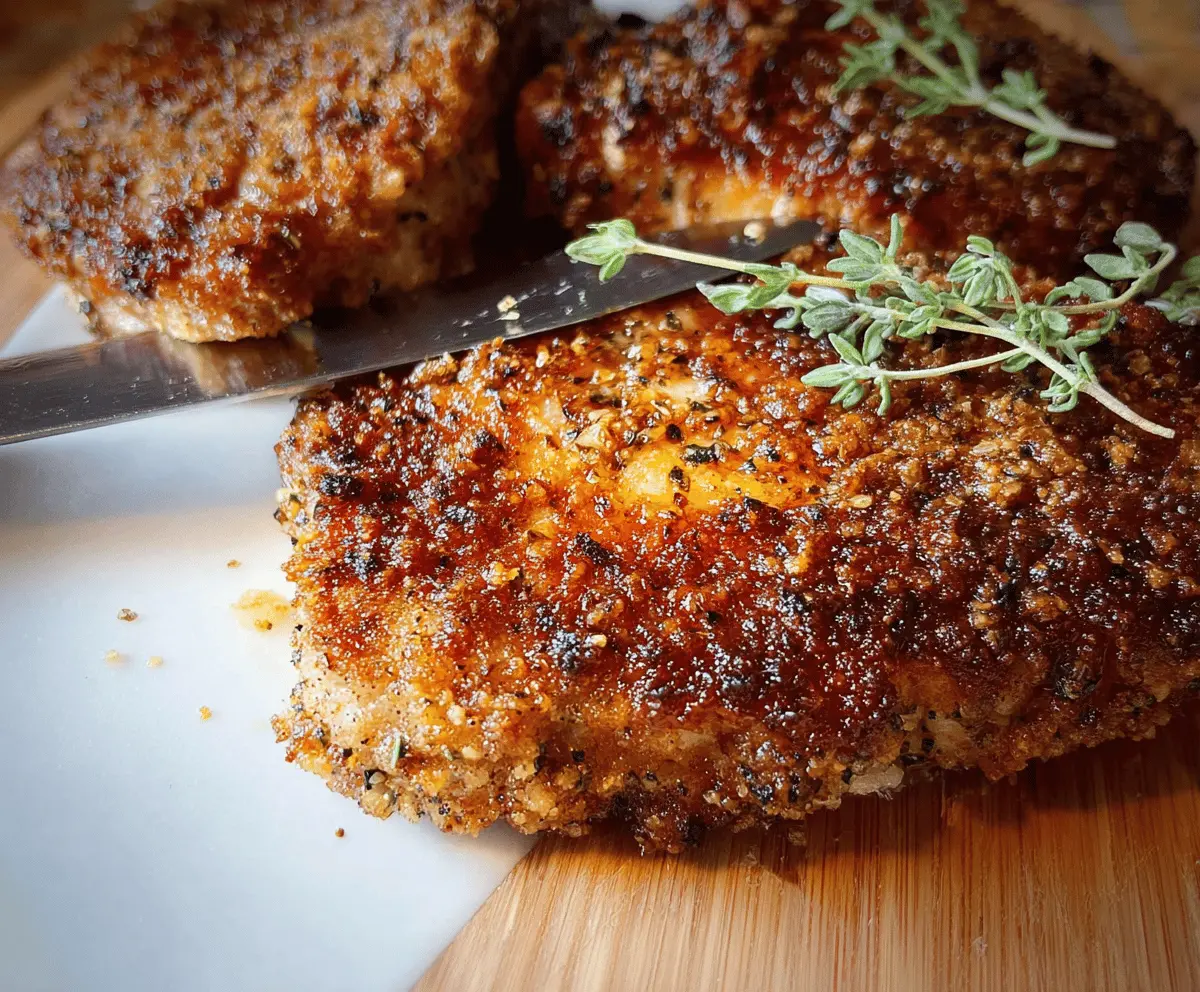 Easy Crispy Air Fryer Pork Chops Recipe