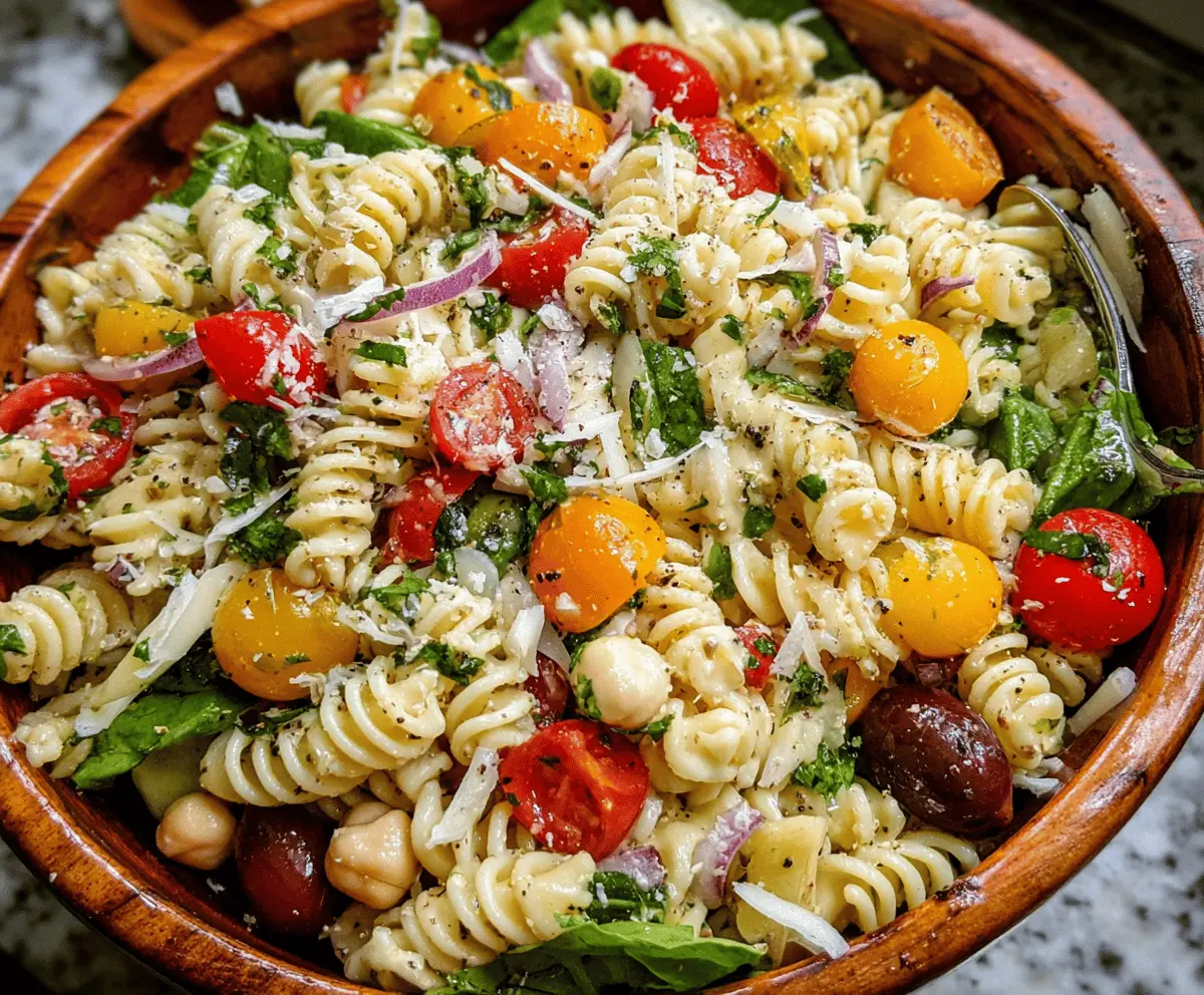 Easy Classic Pasta Salad Recipe
