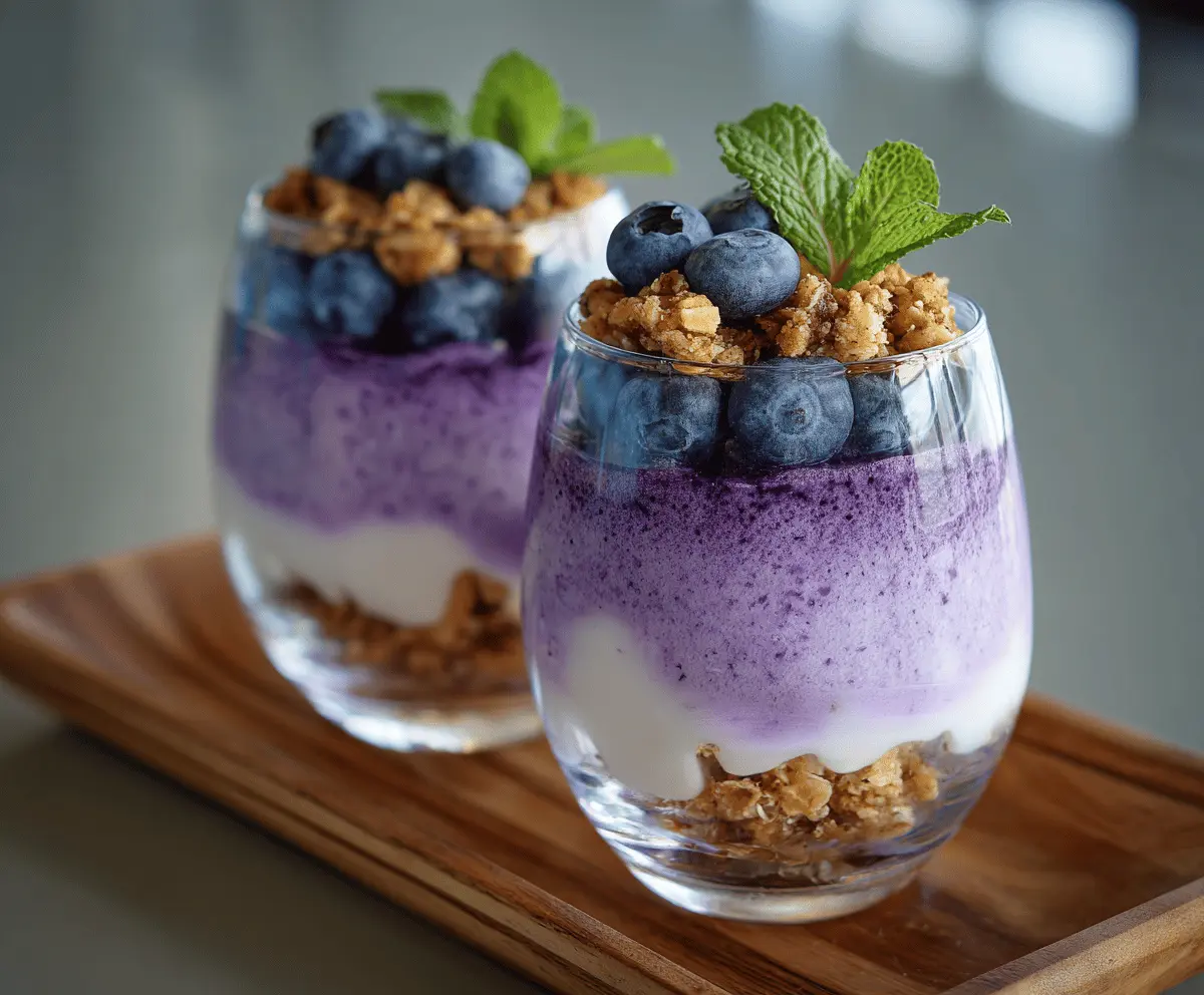 Blueberry Yogurt Parfait