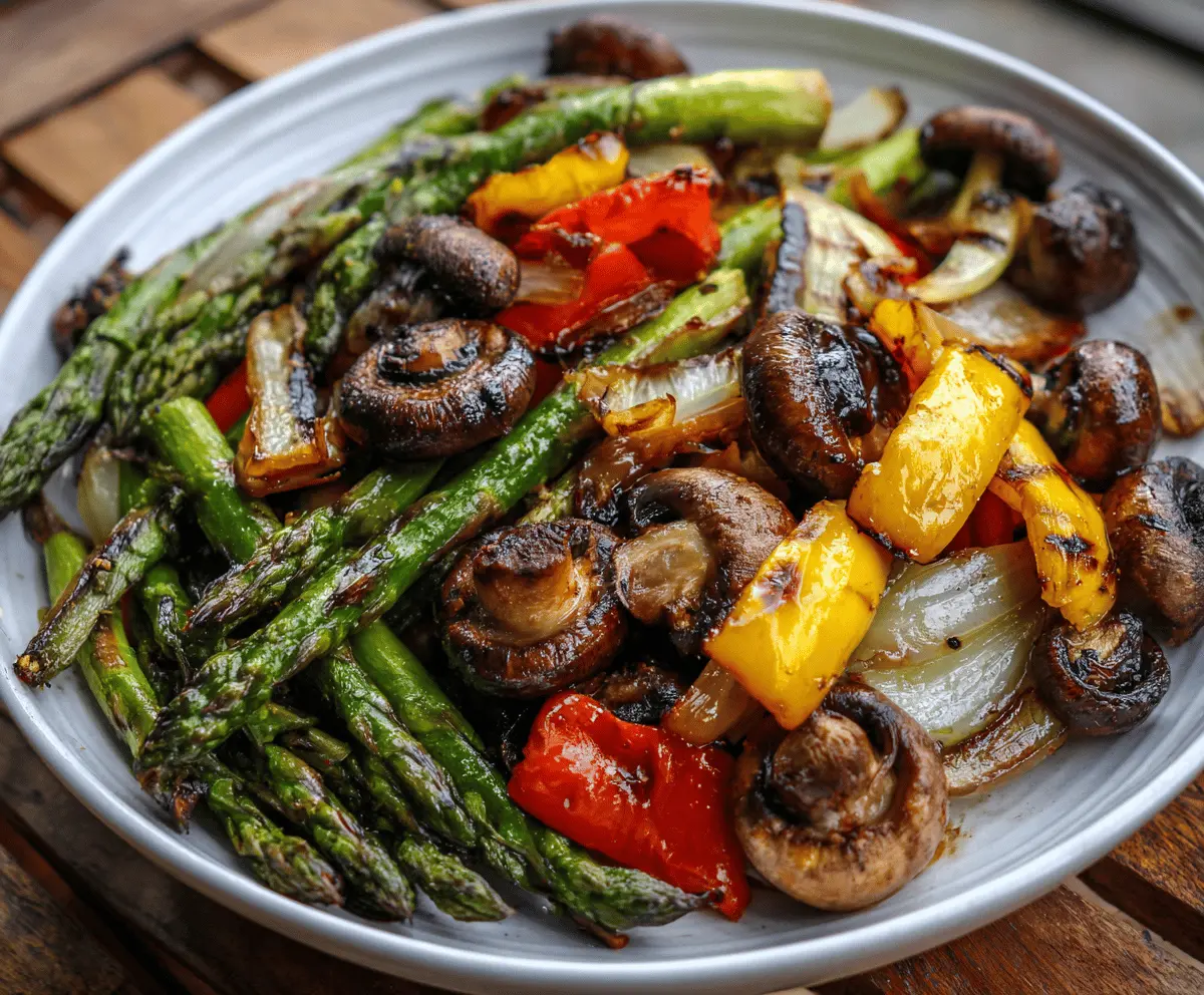 Grilled Vegetable Stir-Fry