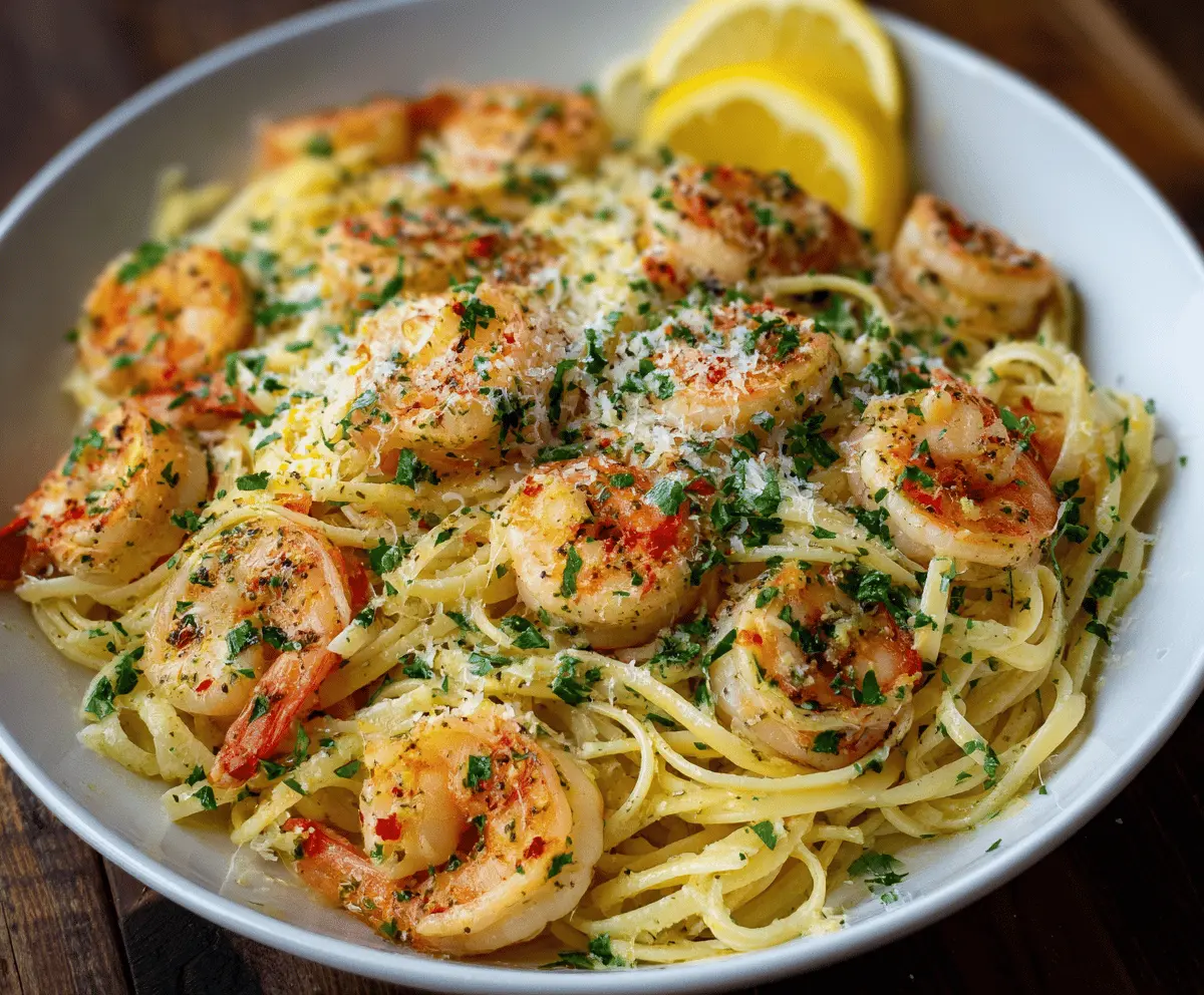 Shrimp Scampi Pasta