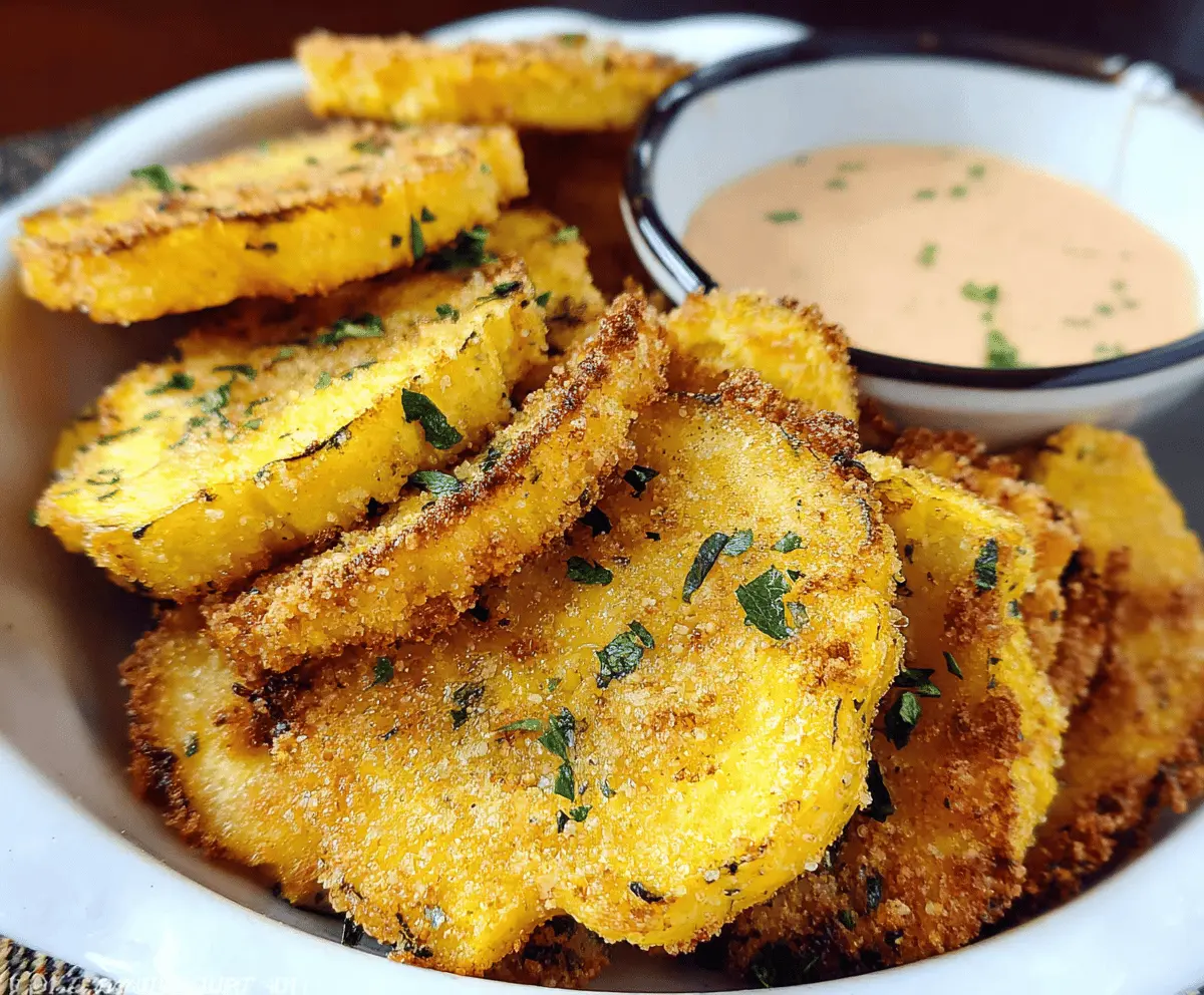 Crispy Air Fried Yellow Squash Recipe