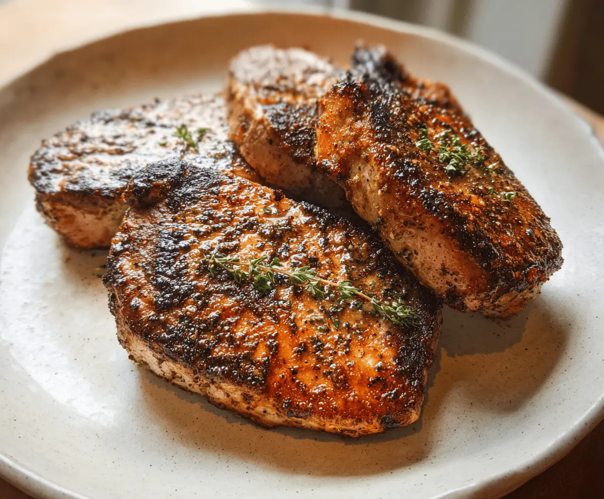 Easy Juicy Boneless Pork Chops Recipe