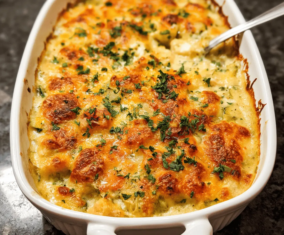 Easy Chicken Zucchini Casserole Recipe