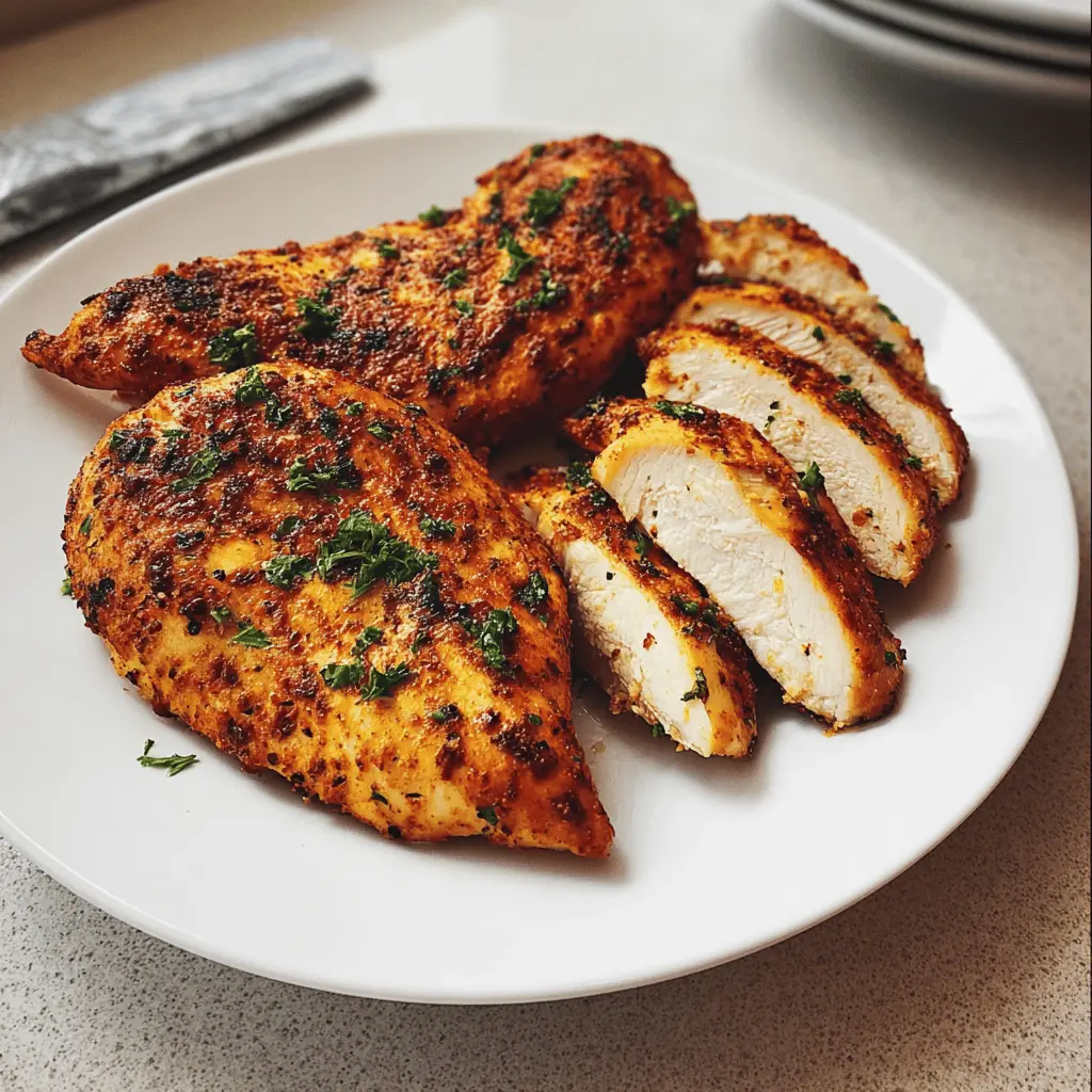 Juicy Air Fryer Chicken Breasts Recipe