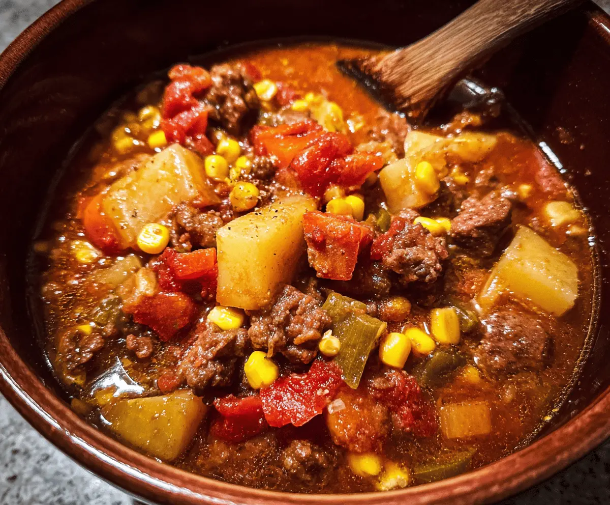 Hearty Cowboy Stew Recipe for Busy Nights