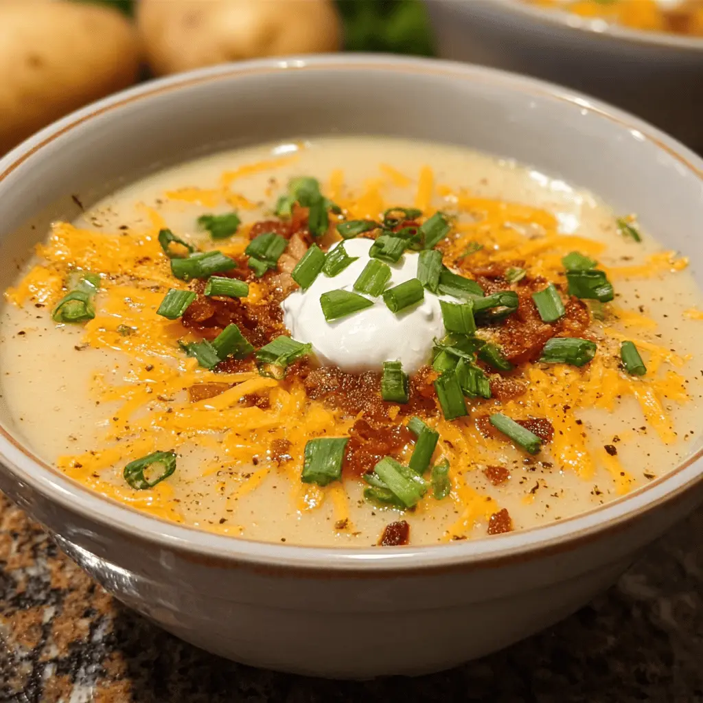 Easy Crockpot Potato Soup Recipe for Comfort Food