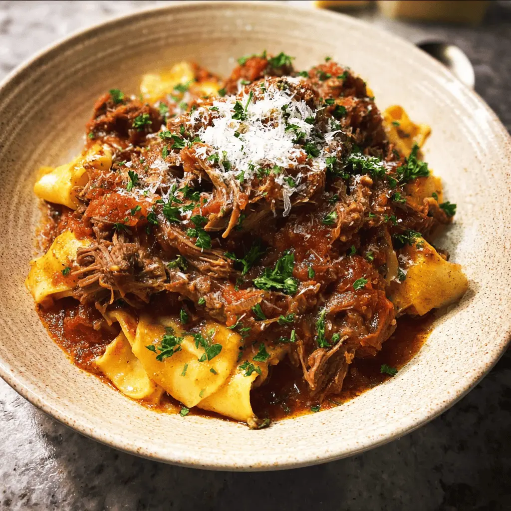 Easy Slow Cooker Beef Ragu Recipe for Tender, Flavorful Meat