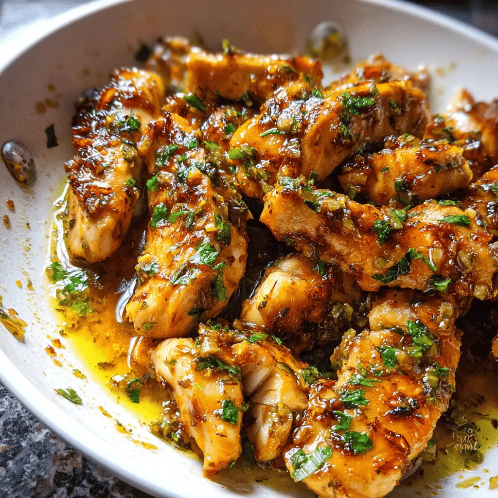 Easy Garlic Butter Chicken Recipe