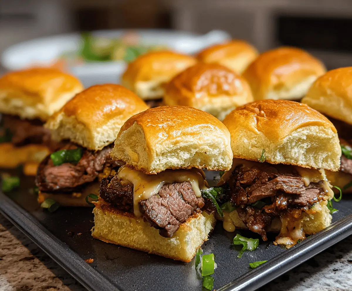 Easy Cowboy Butter Steak Sliders Recipe
