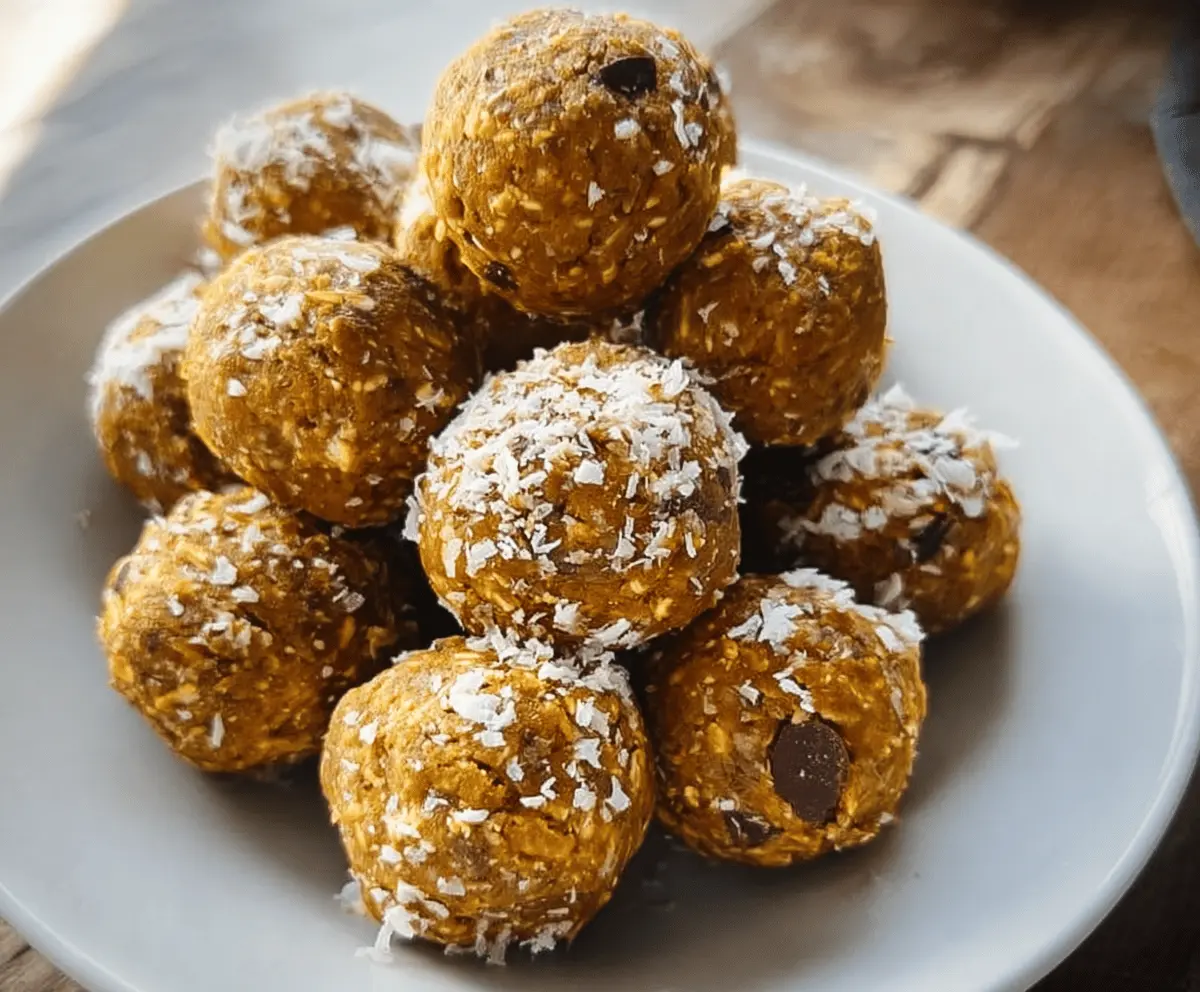 Pumpkin Protein Balls
