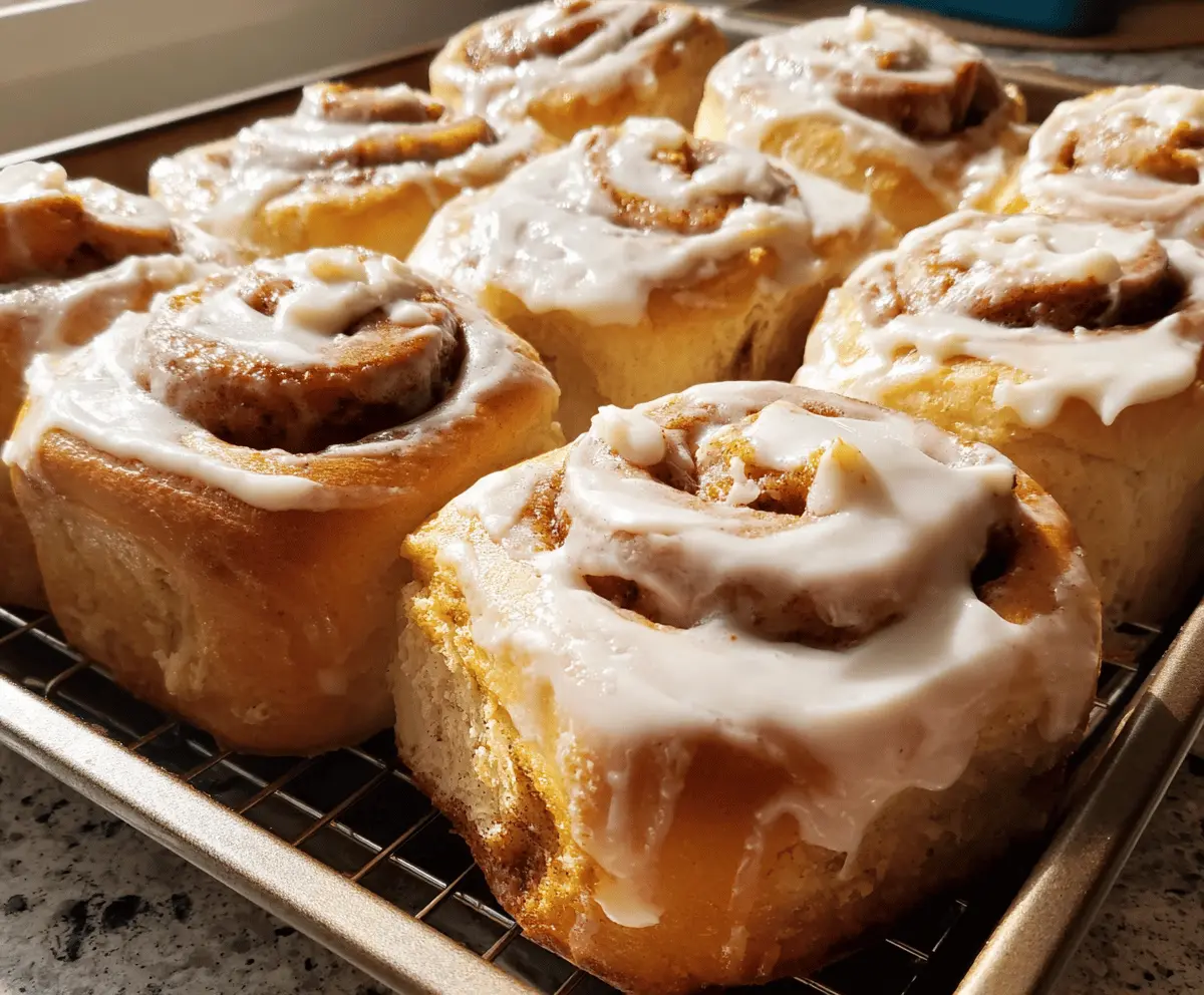 Banana Bread Cinnamon Rolls With Cream Cheese Frosting
