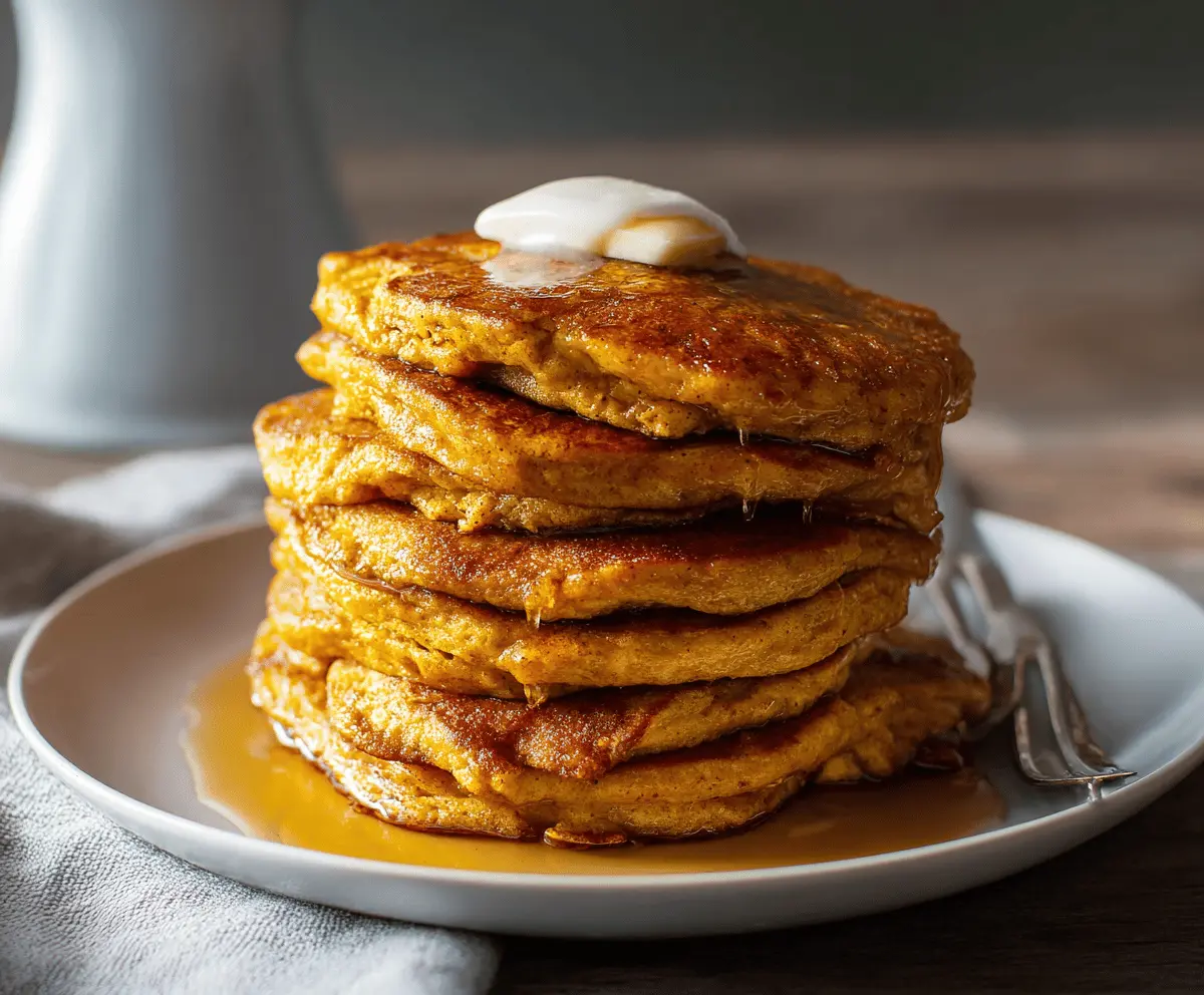 Pumpkin Apple Pancakes