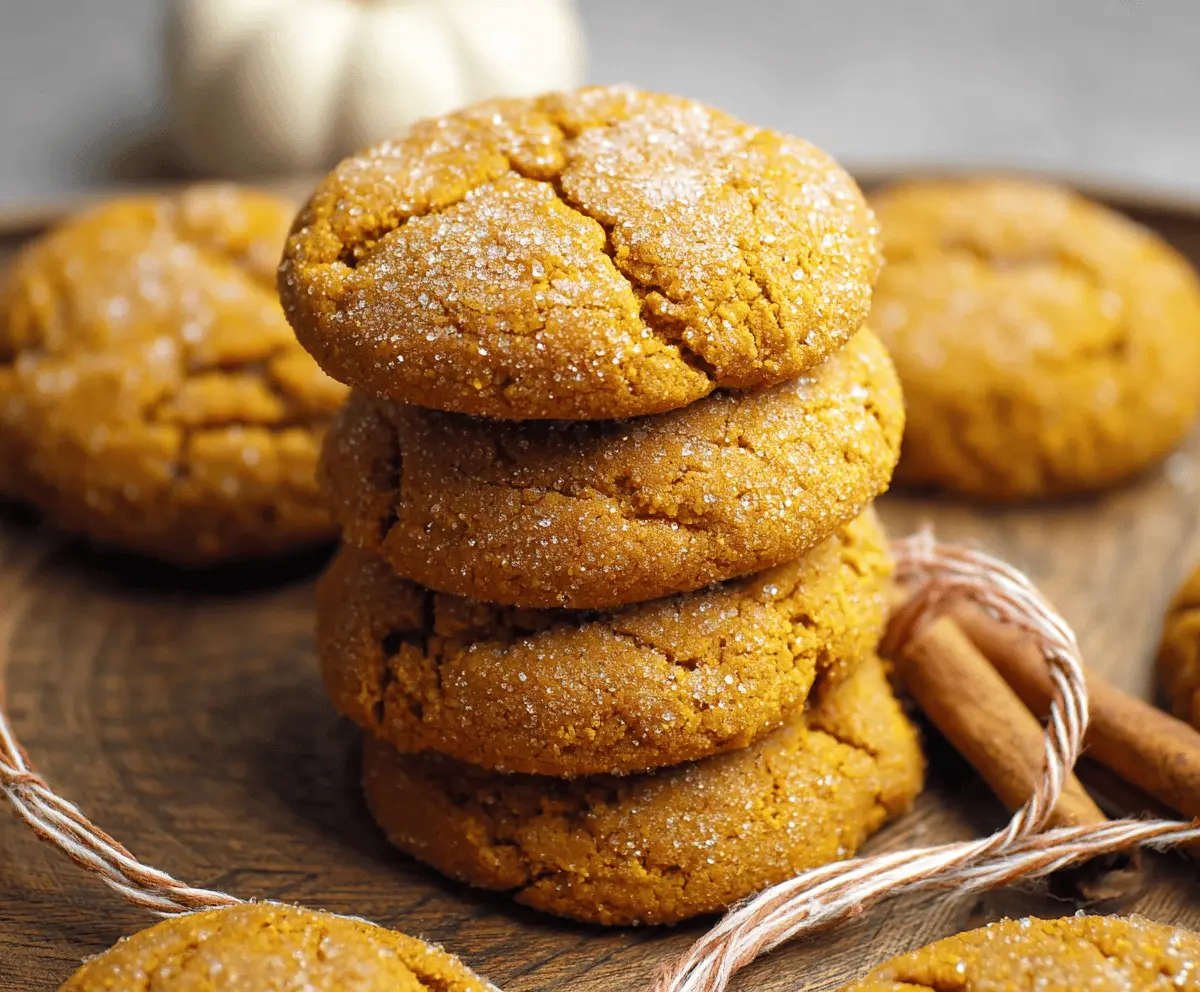 Vegan Pumpkin Cookies