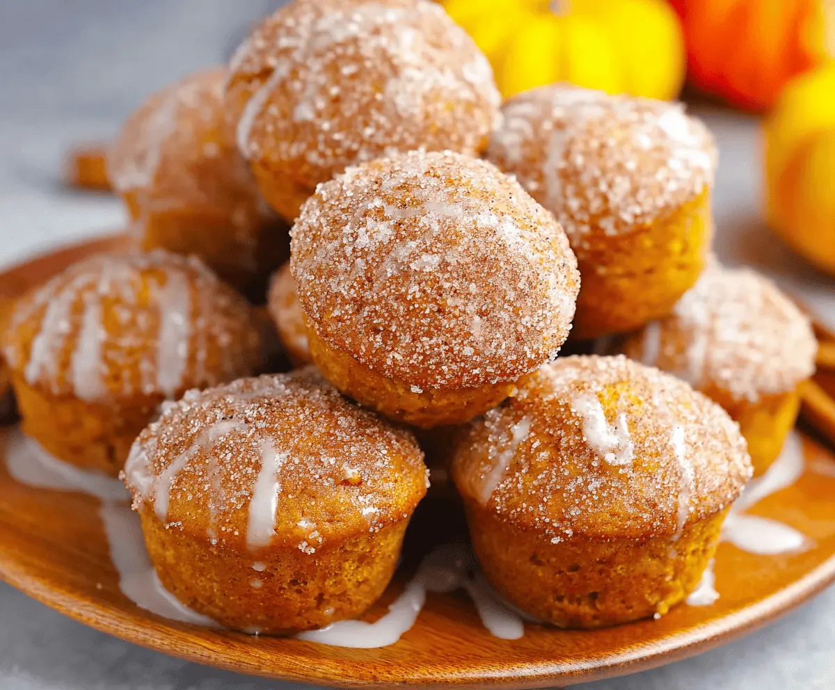 Donut Pumpkin Muffins