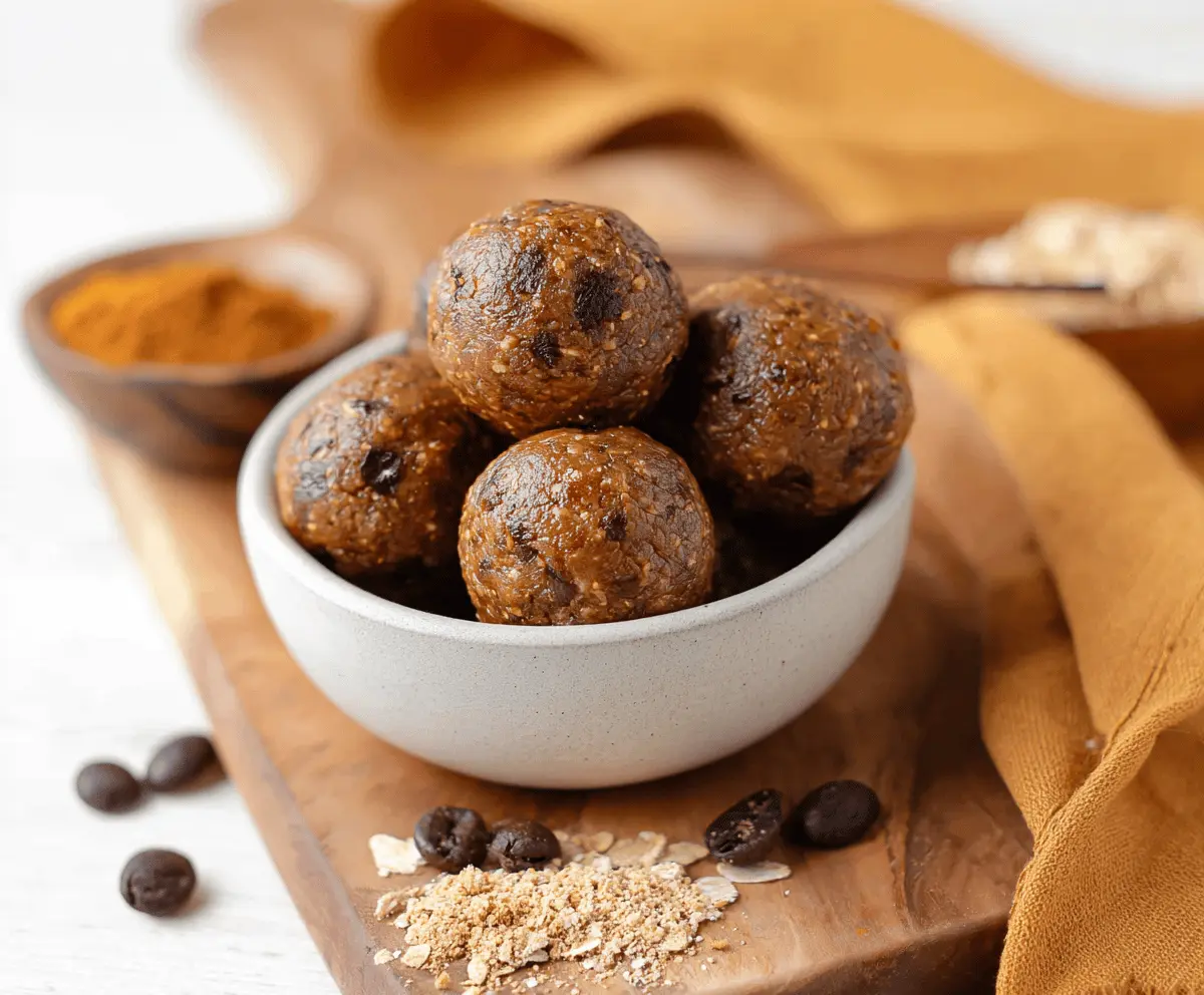 Espresso Pumpkin Protein Balls