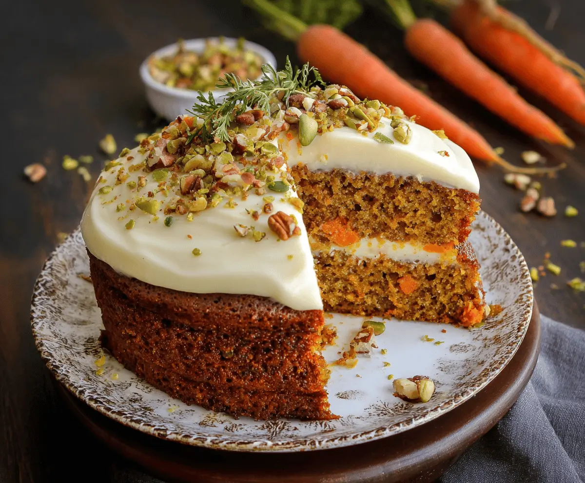 Pumpkin Carrot Cake