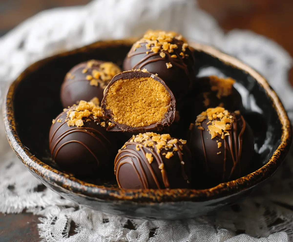 Pumpkin Truffles