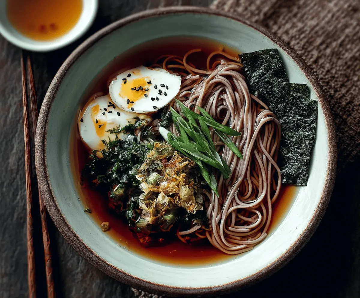 Soba Noodle Soup