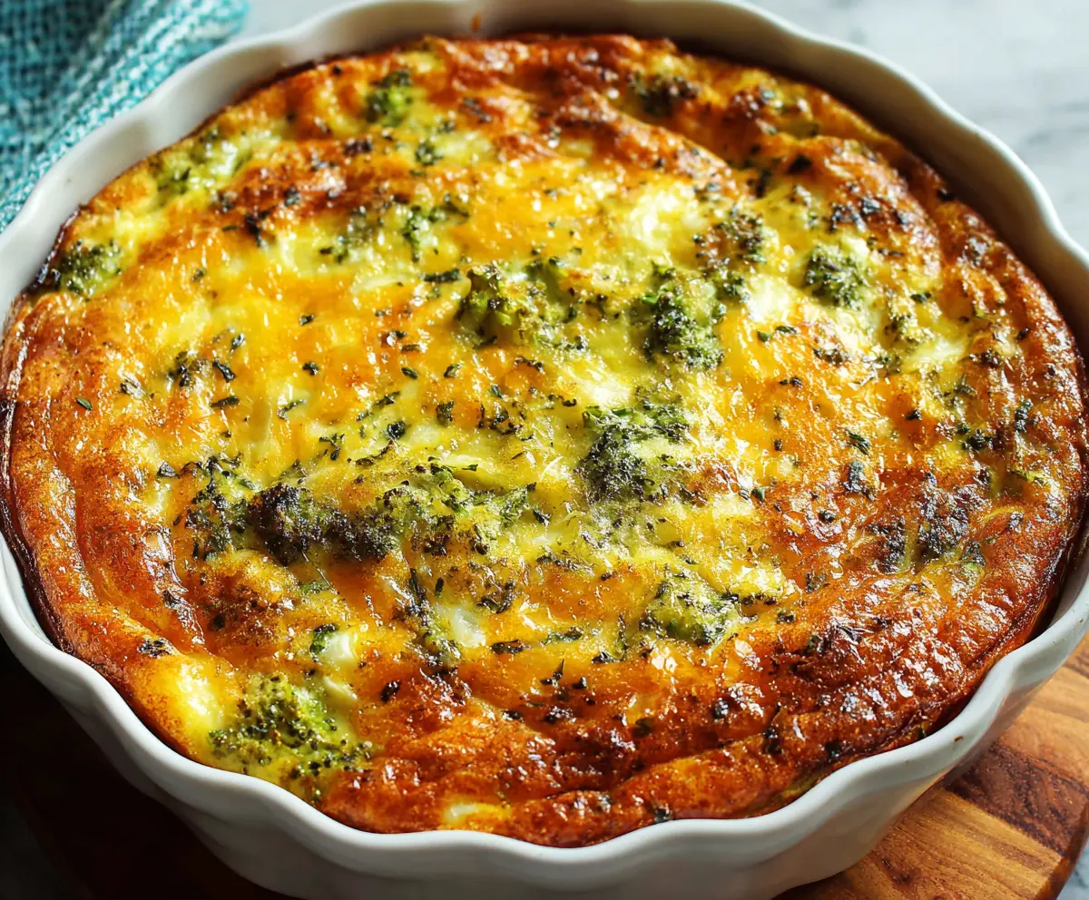 Delicious crustless quiche filled with fresh vegetables and cheese, perfect for a healthy breakfast or brunch.