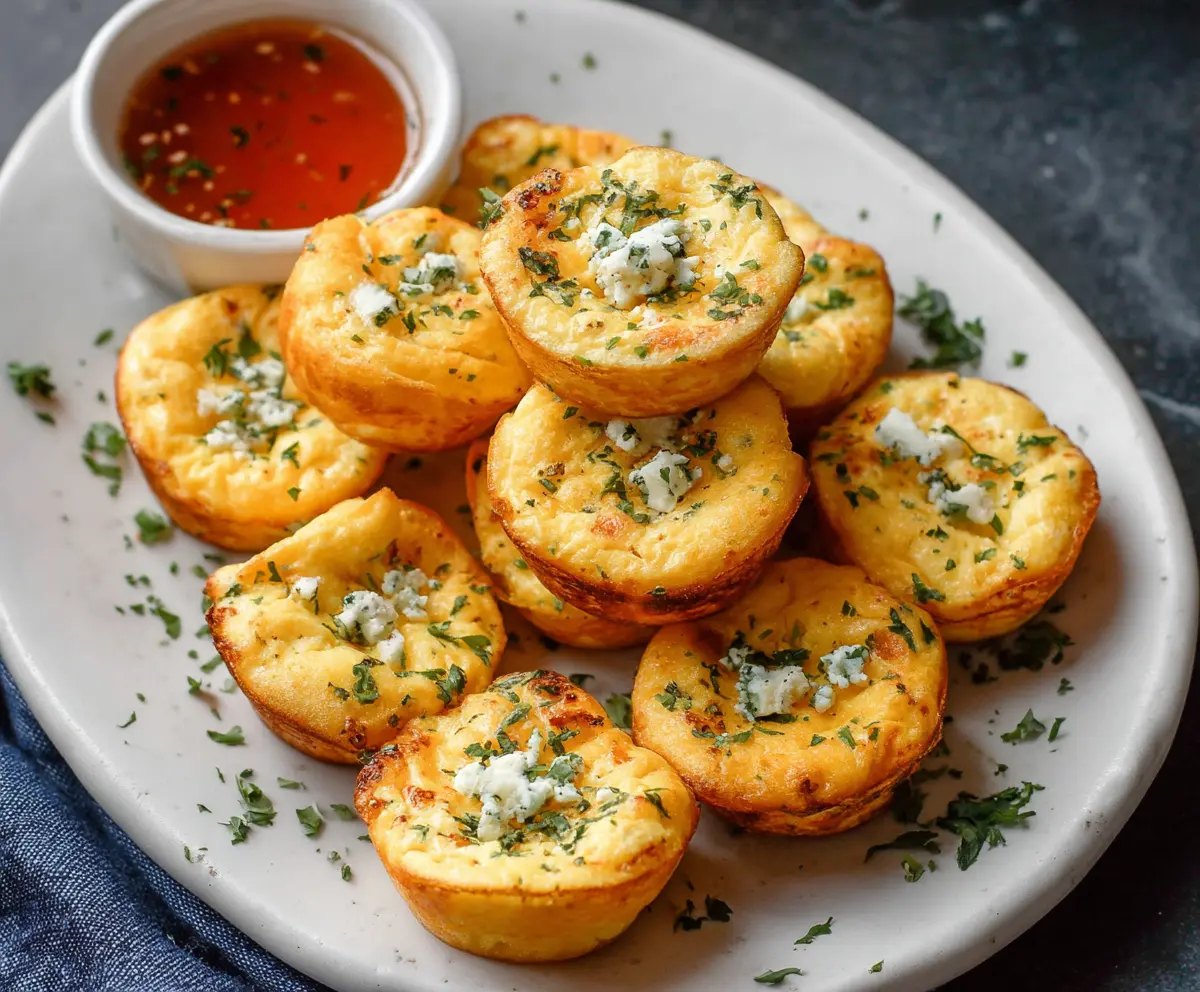 Delicious cottage cheese egg bites, low-carb breakfast snacks with fluffy texture and nutritious ingredients.