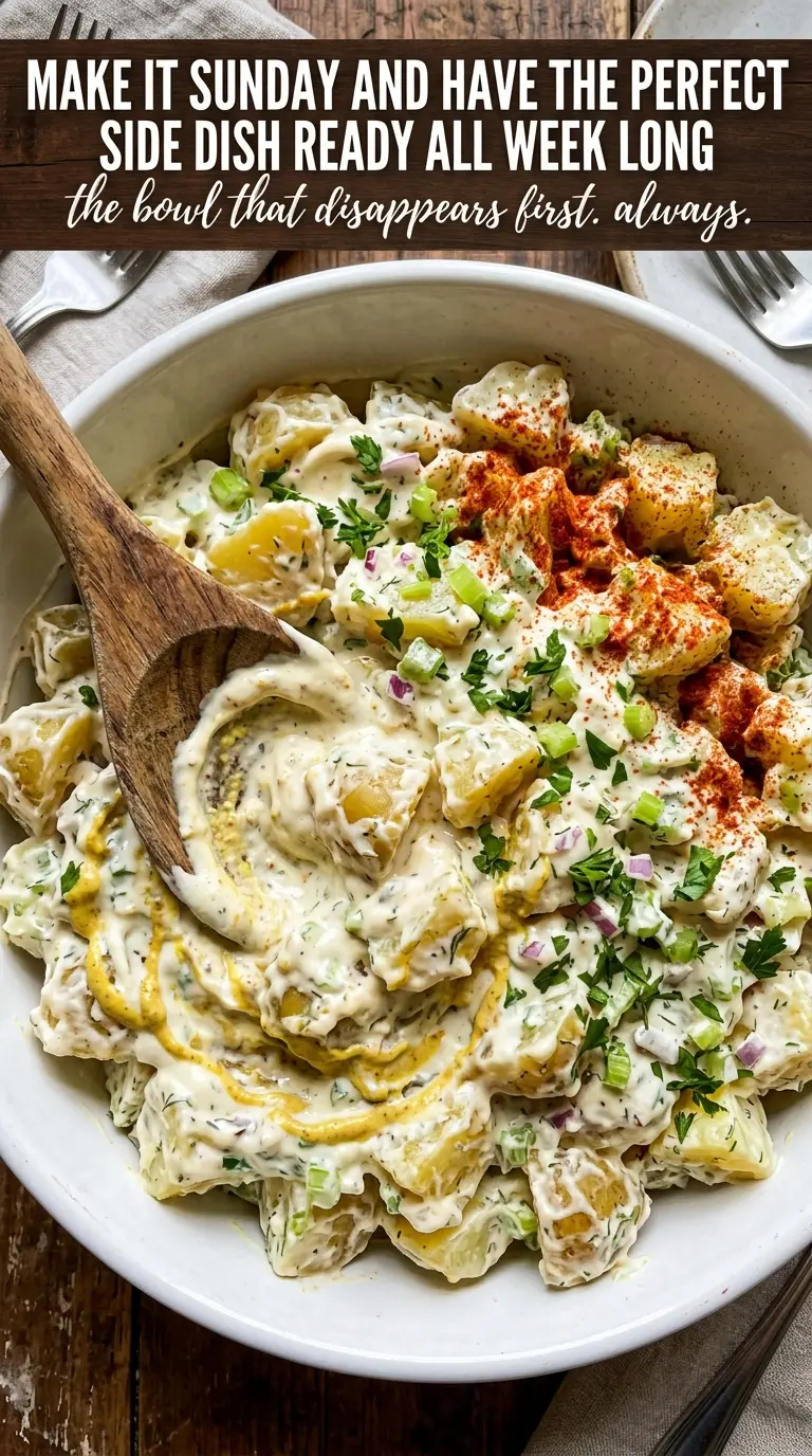 Creamy Potato Salad extra creamy classic