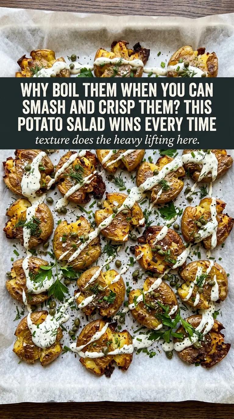 Crispy roasted potatoes caramelized edges