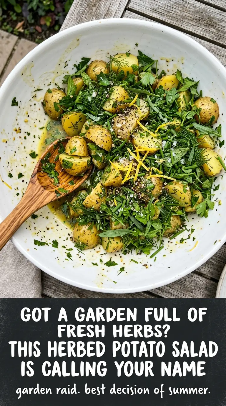 Herbed Potato Salad creamy herb bright