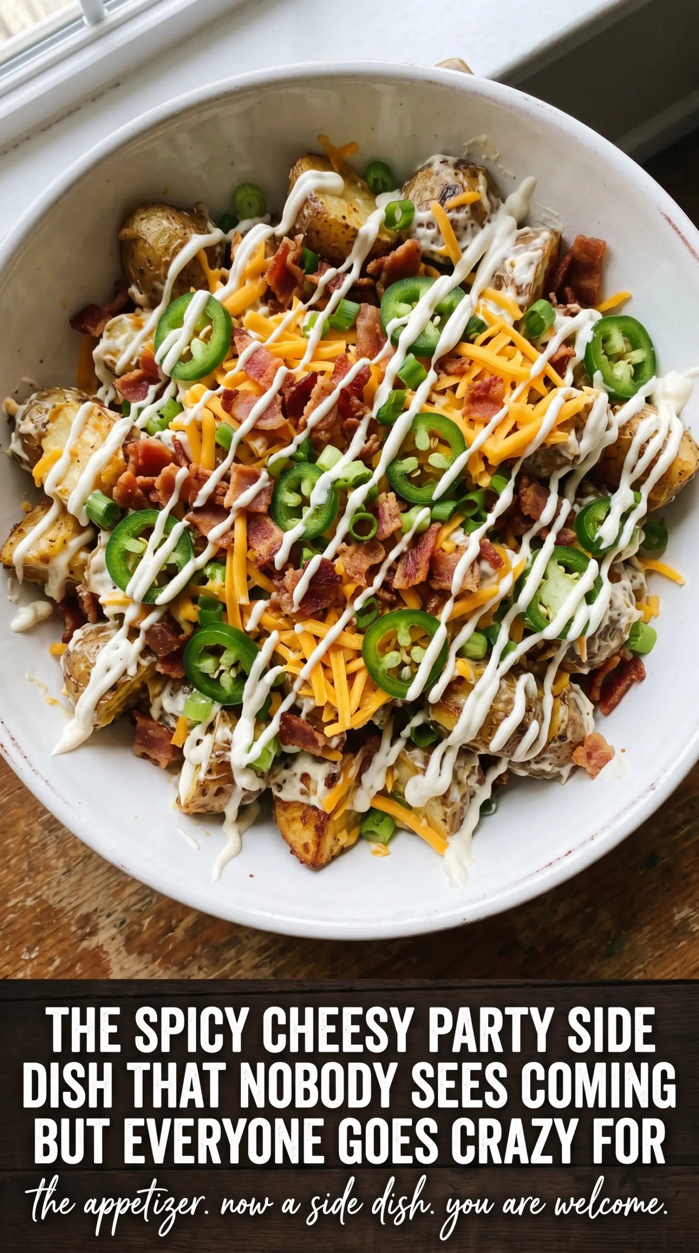 Roasted potatoes crispy edges salad