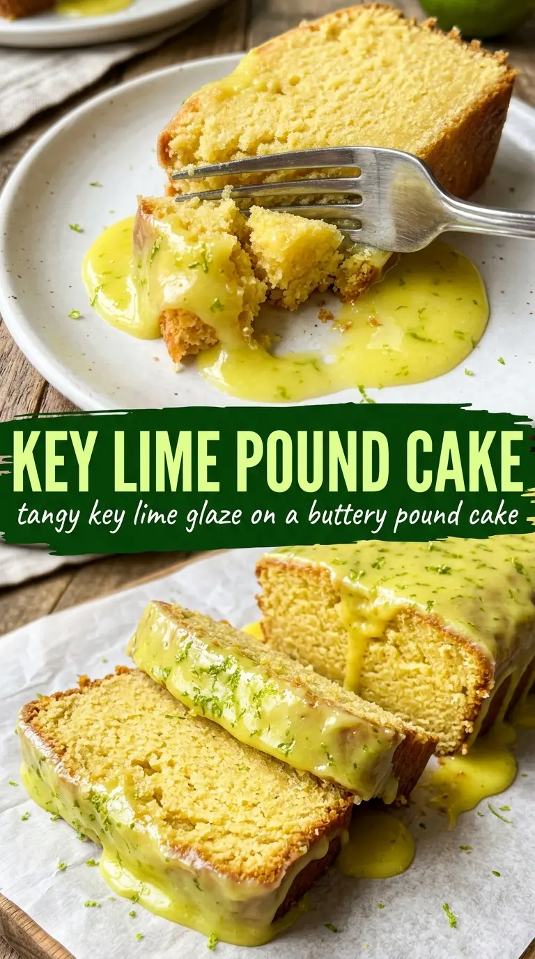 Key lime pound cake bright citrus Bundt