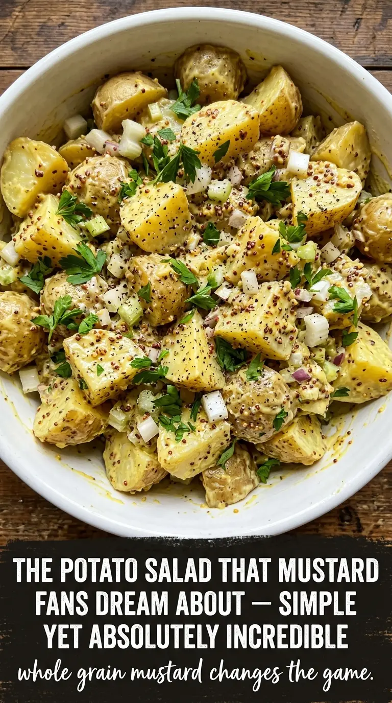 Mustard Potato Salad tangy creamy classic