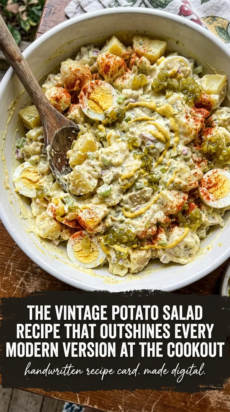 Old-Fashioned Potato Salad creamy classic