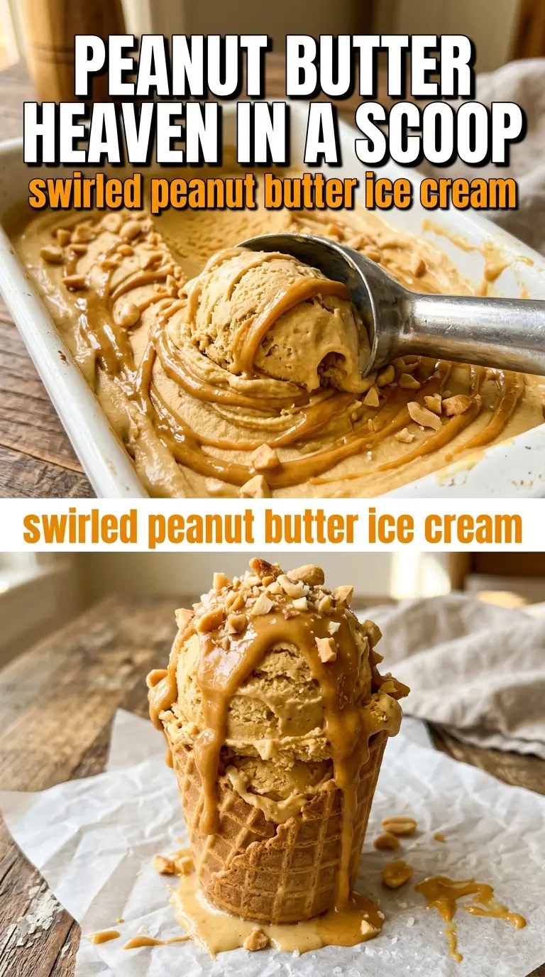 Peanut Butter Ice Cream creamy custard