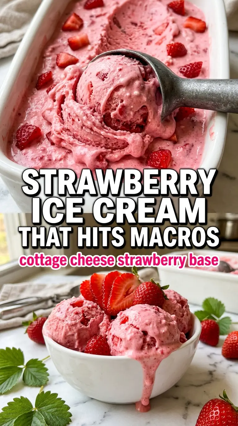 Scoop of homemade ice cream in a bowl