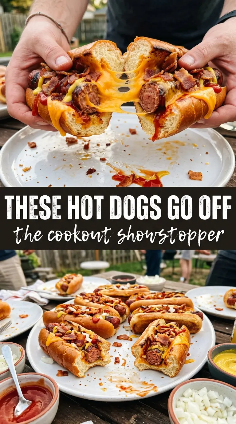 Firecracker Hot Dogs spicy grilled jalapeño