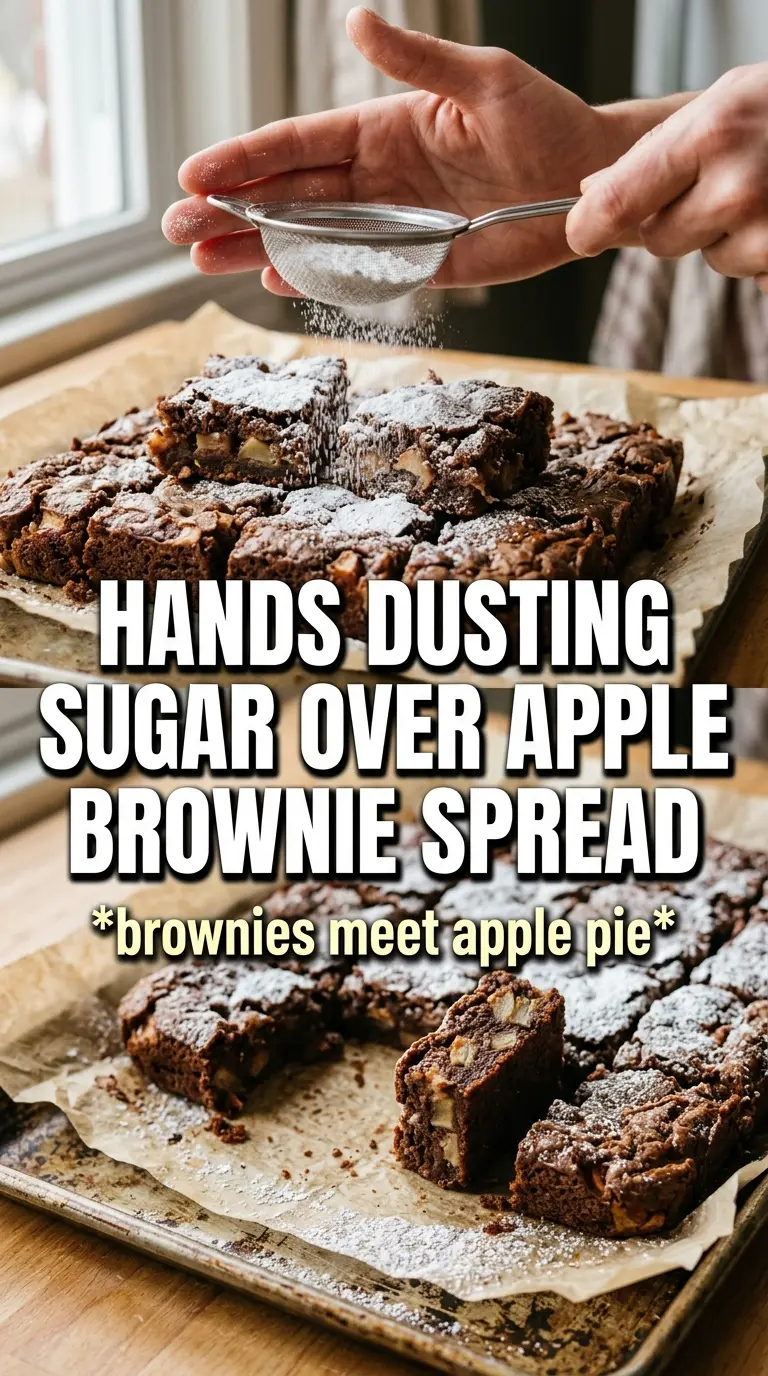 Apple Brownies fudgy cinnamon-apple bars
