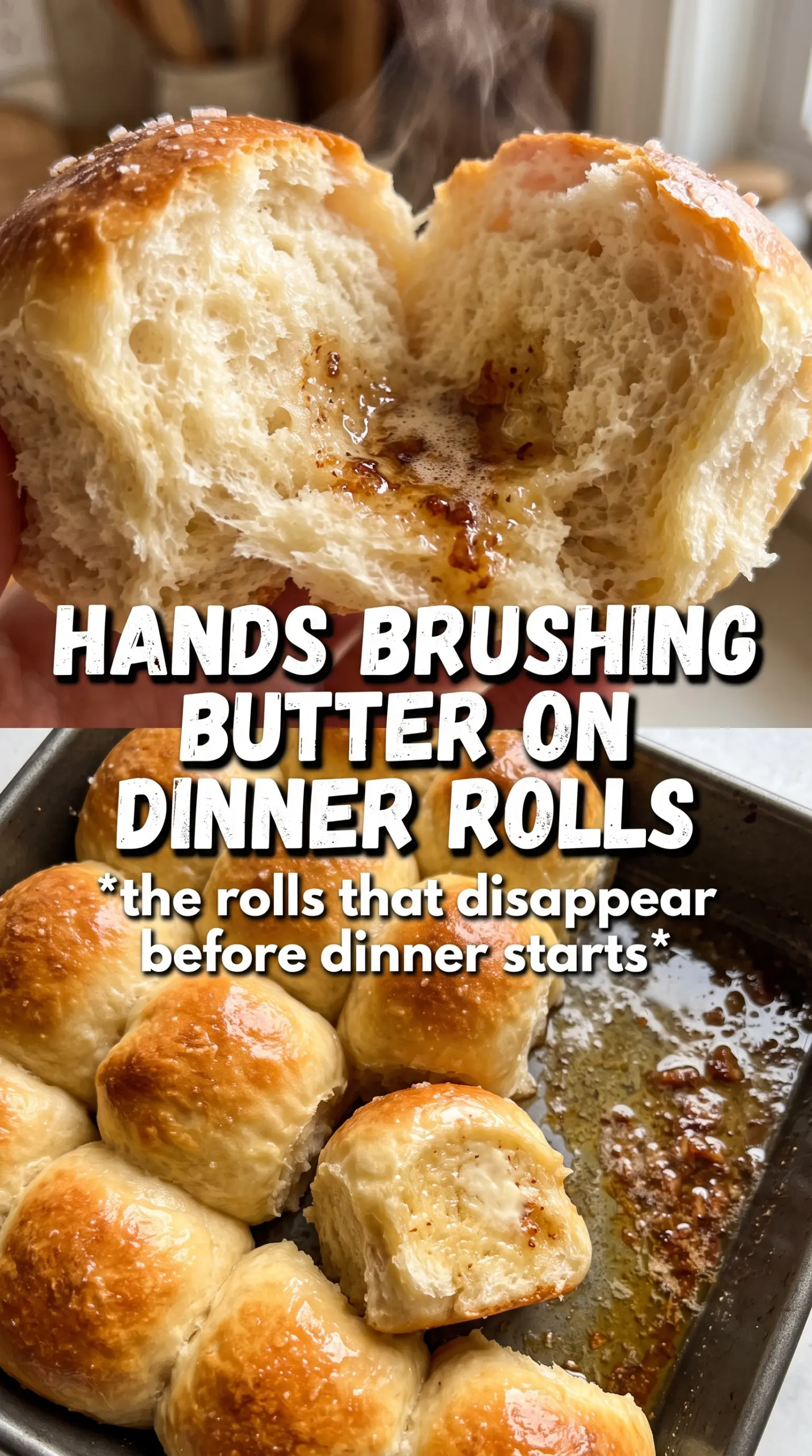 Brown Butter Sage Dinner Rolls soft golden-brown pull-apart